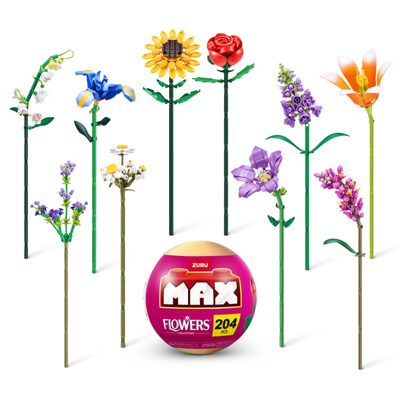 MAX Premium Collectie Bouwstenen Bloemen assorti