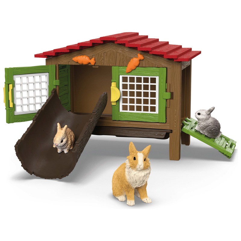 Schleich FARM WORLD 42728 Konijnenhok