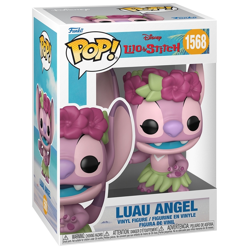 Funko POP! Figuur 1568 Disney Stitch Luau Angel