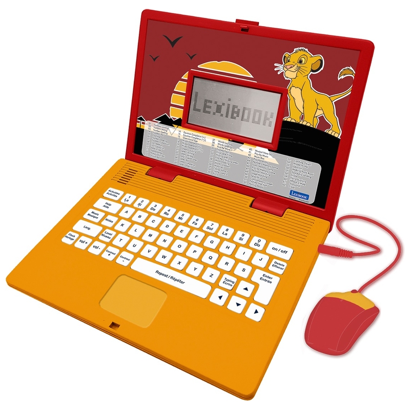 Disney Le Roi Lion - Ordinateur Lexibook Éducatif Bilingue