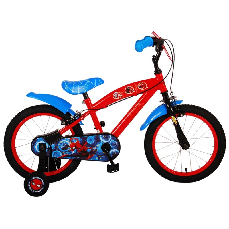 Kids Bike Spiderman Bicycle 16 Huffy Marvel Spider-Man 16