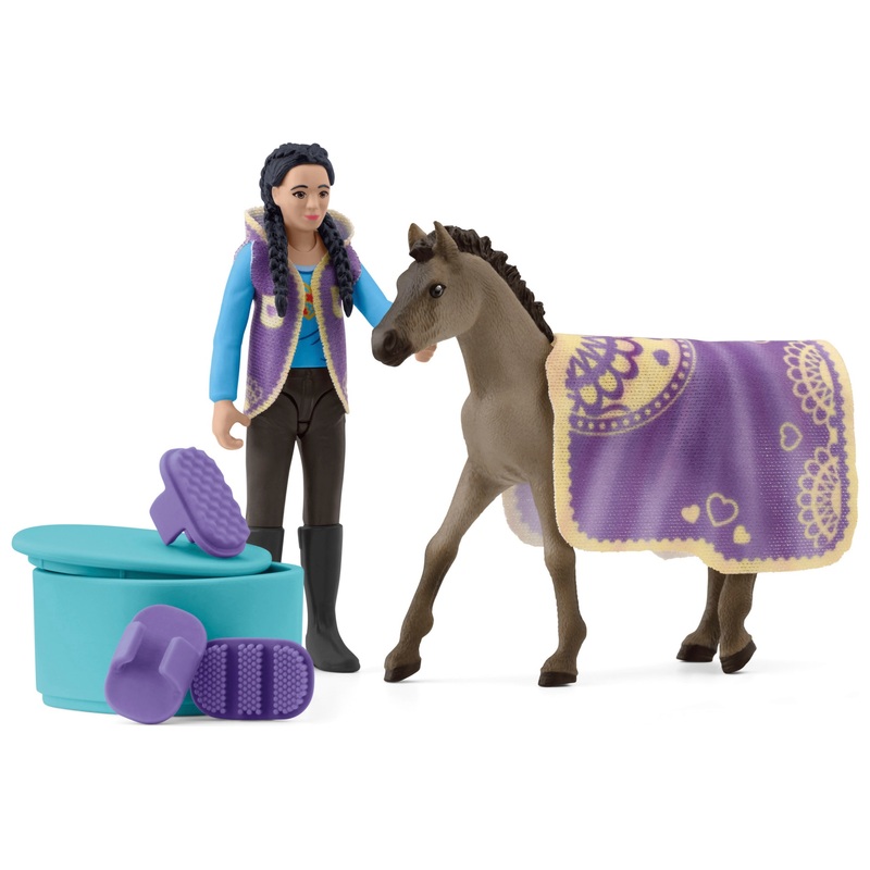 schleich HORSE CLUB 42753 Schoonheidsset met Kim