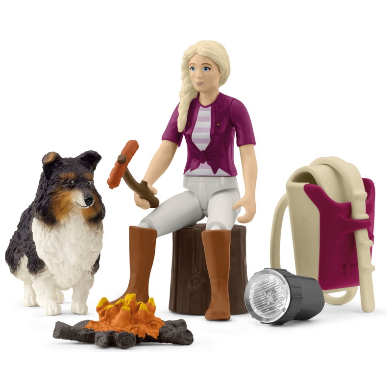Schleich - Horse Club 42749 Mini Monde Sofia s'occupe du Barbecue