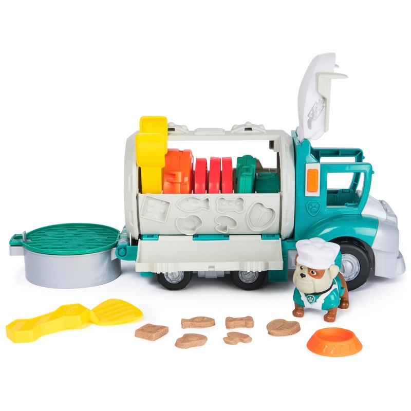 PAW Patrol Rubble & Crew Growlin' Grub Food Truck Playset