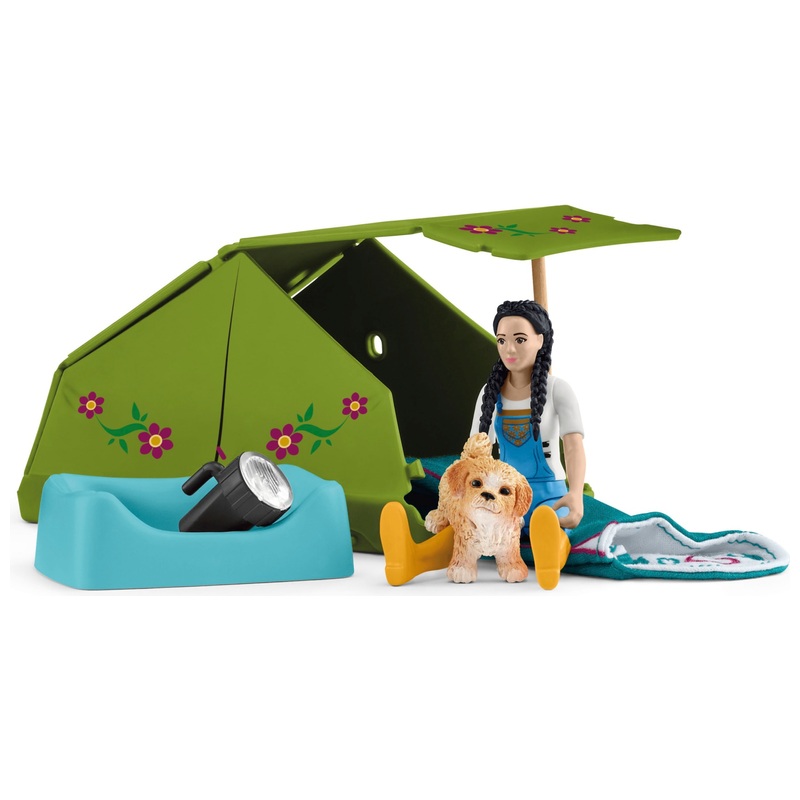 schleich HORSE CLUB 42745 Camping-avontuur met Kim