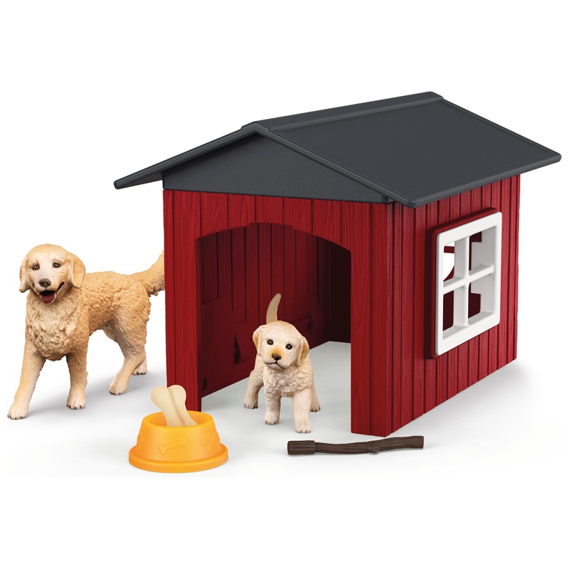 schleich FARM WORLD 42722 Hondenhok