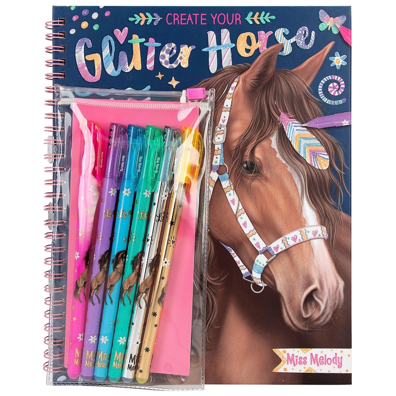 Miss Melody Creëer Je Eigen Glitter Paard
