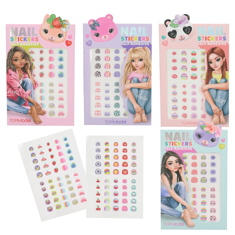 TOPModel Zelfklevende Nagelstickers Beauty and Me assorti