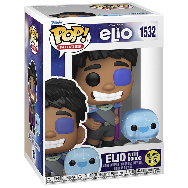 Funko POP! Figuur 1532 Disney Pixar Elio met 00000 Glow in the Dark