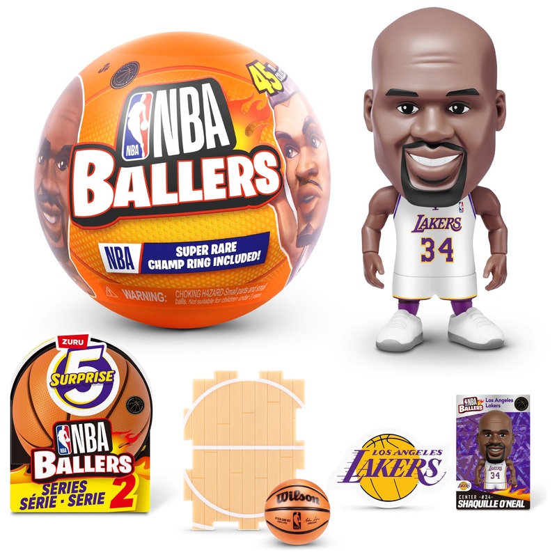 5 Surprise Ballen NBA Ballers Serie 2