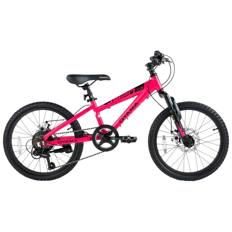 20 Inch Oyama JM20 Mountain Bike Pink frame view UK