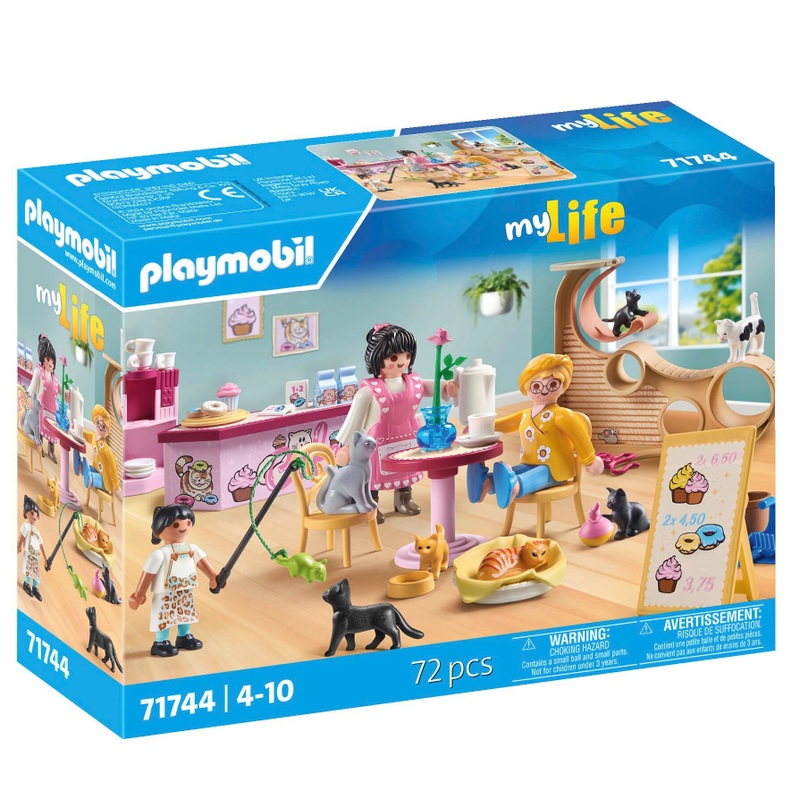 PLAYMOBIL my Life 71744 Kattencafé