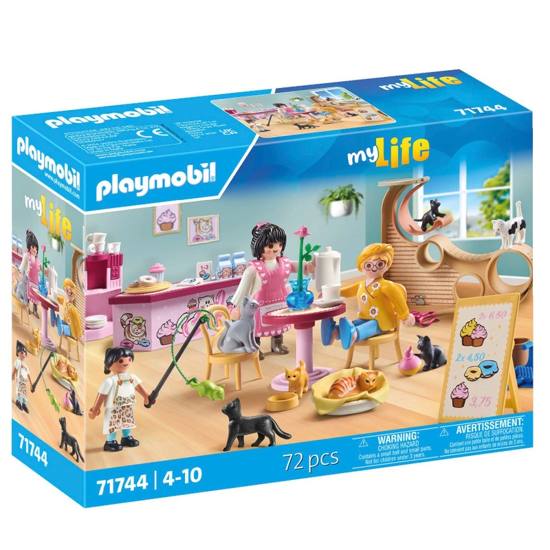 PLAYMOBIL Életem 71744 Macskakávézó – fő nézet
