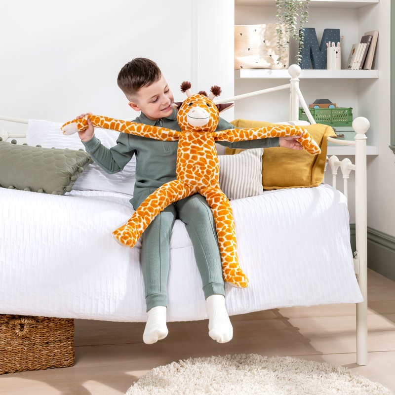 Knuffel Ondeugende Giraf 75 cm