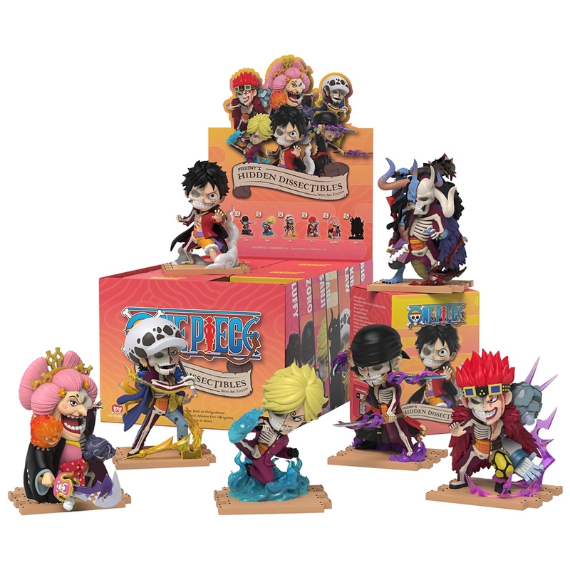 One Piece - Arc Wano Figurine Dessinées par Jason Freeny 10 cm - Modèle Surprise