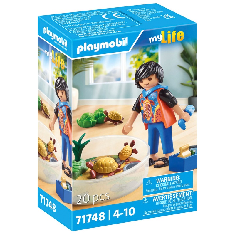 PLAYMOBIL my Life 71748 Schildkröten-Terrarium