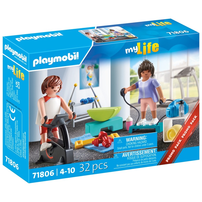 PLAYMOBIL my Life 71806 Fitness Training