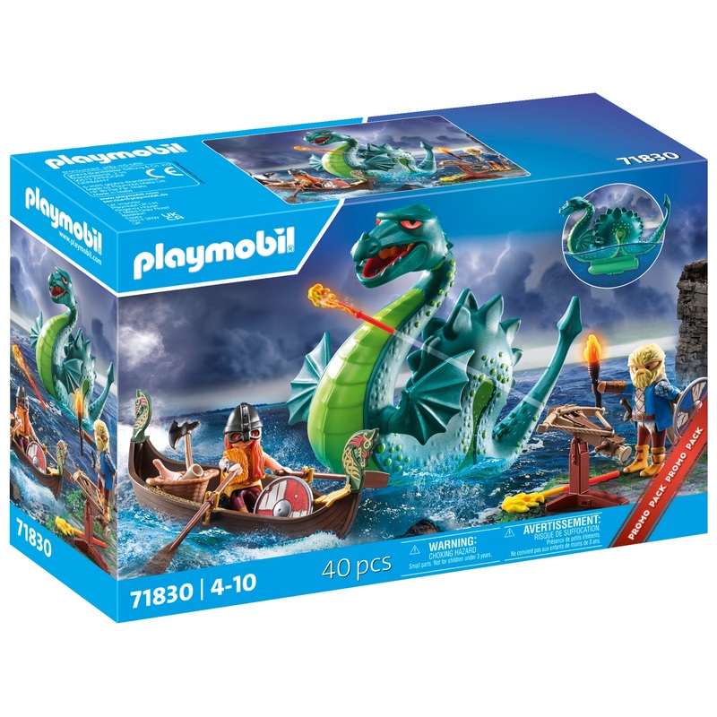 PLAYMOBIL 71830 Viking met Zeeslang