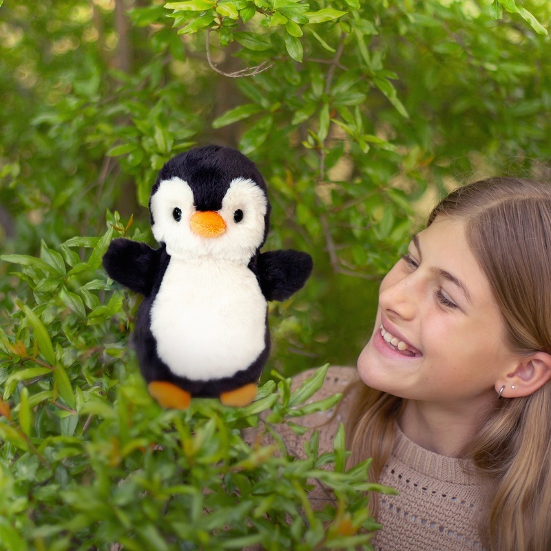 World's Softest Plush - Peluche Pingouin 25 cm