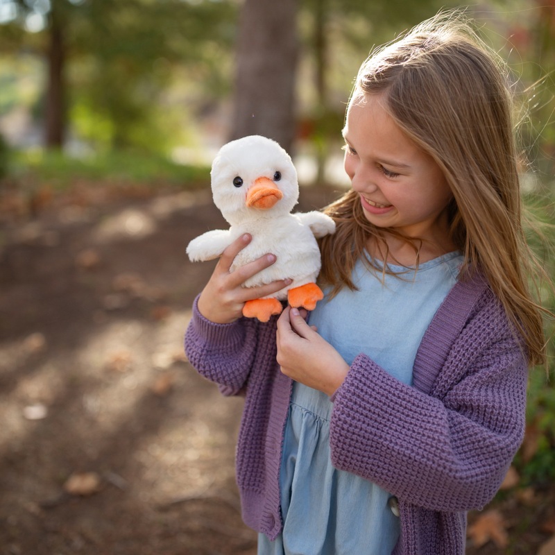World's Softest Knuffel Baby Eend 25 cm