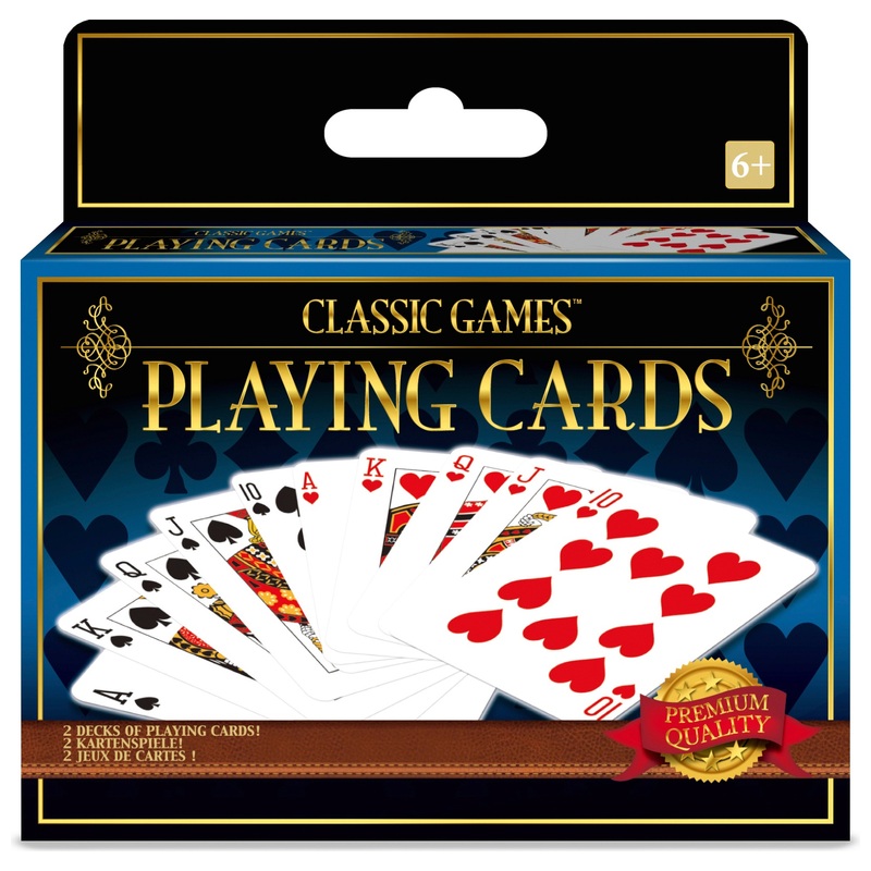 Klassiek Kaartspel 2 Sets