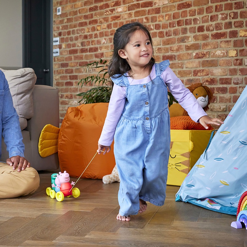 TOMY Toomies Pull Along Peppa Toy | Smyths Toys UK