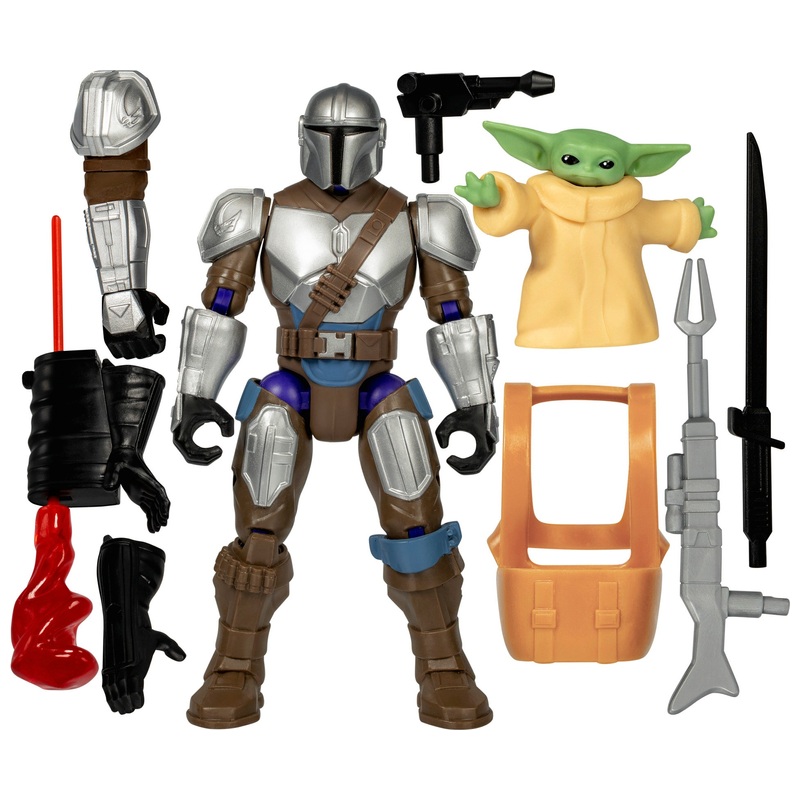 MixMashers Star Wars The Mandalorian & Grogu Action Figure