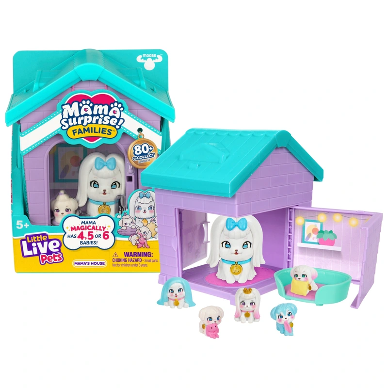 Box packaging for Little Live Pets Mama Surprise UK