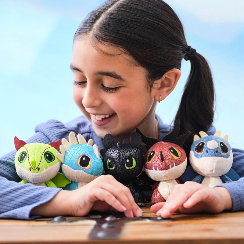 Dreamworks How to Train Your Dragon Mini Plush Dragon Assortment