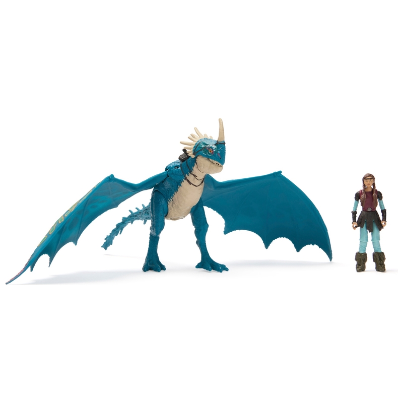 Dragons - Coffret 2 Figurines Dragon Vipère et Astrid