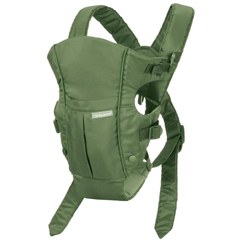 Infantino Baby Draagzak Swift Classic olijfgroen