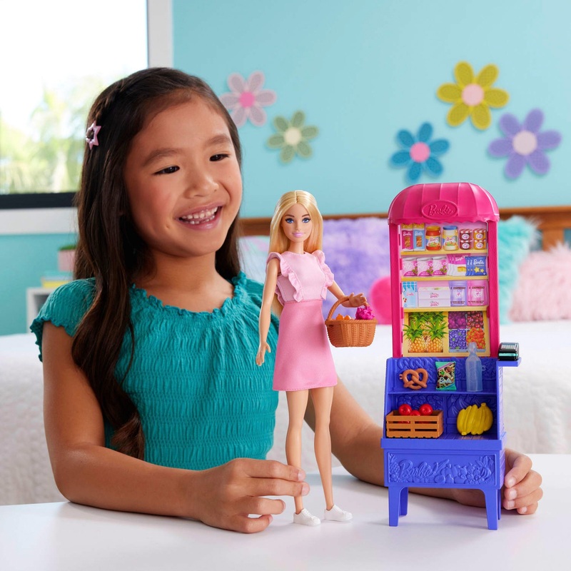 Barbie Speelset Malibu Marktkraam
