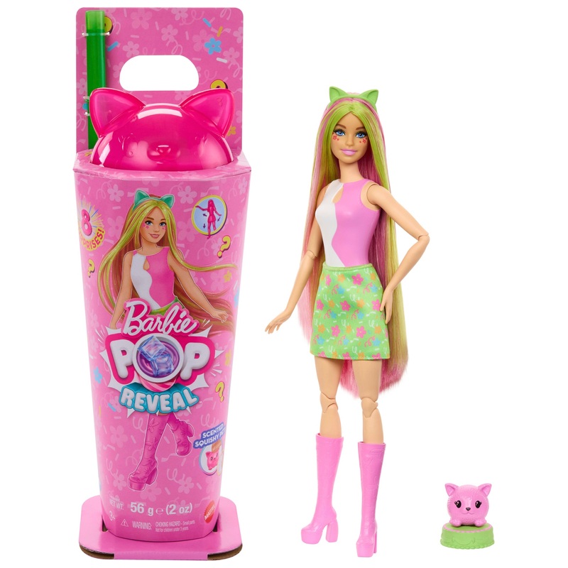 Barbie - Pop Reveal Poupée Barbie Chaton