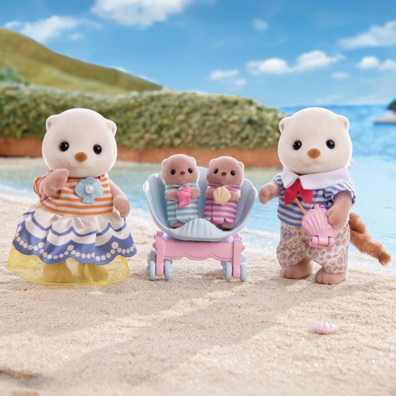 Sylvanian Families Figuren 5803 Otterfamilie
