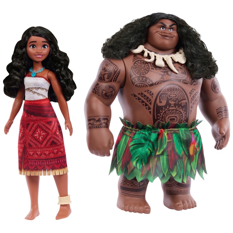 Disney Princesse - Coffret 2 Figurines Vaiana et Maui