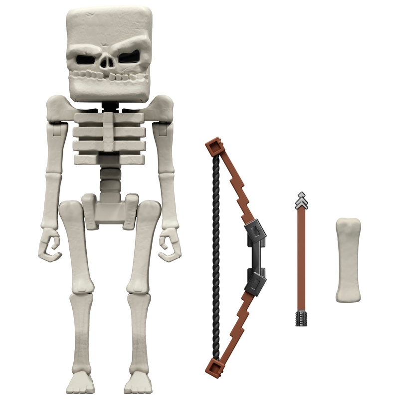 Minecraft - Coffret de 2 figurines (8.25 cm) - Squelette et cheval | La Jouetterie