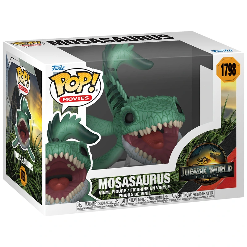 Funko POP Movies 1798 Jurassic World Mosasaurus in box