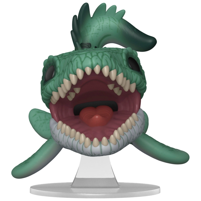Front view of Mosasaurus Funko POP figure