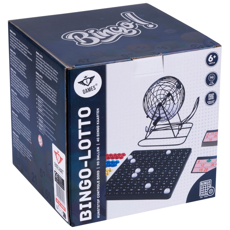 Metalen Bingomolen Set 13,5 cm zwart