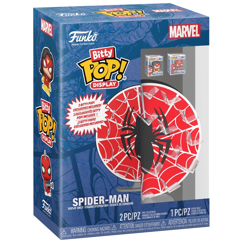 Funko Bitty POP! Display Marvel Spider-Man Net
