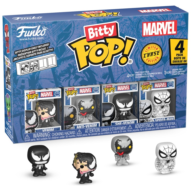 Funko Bitty POP! Marvel Venom 4-Pack assorti