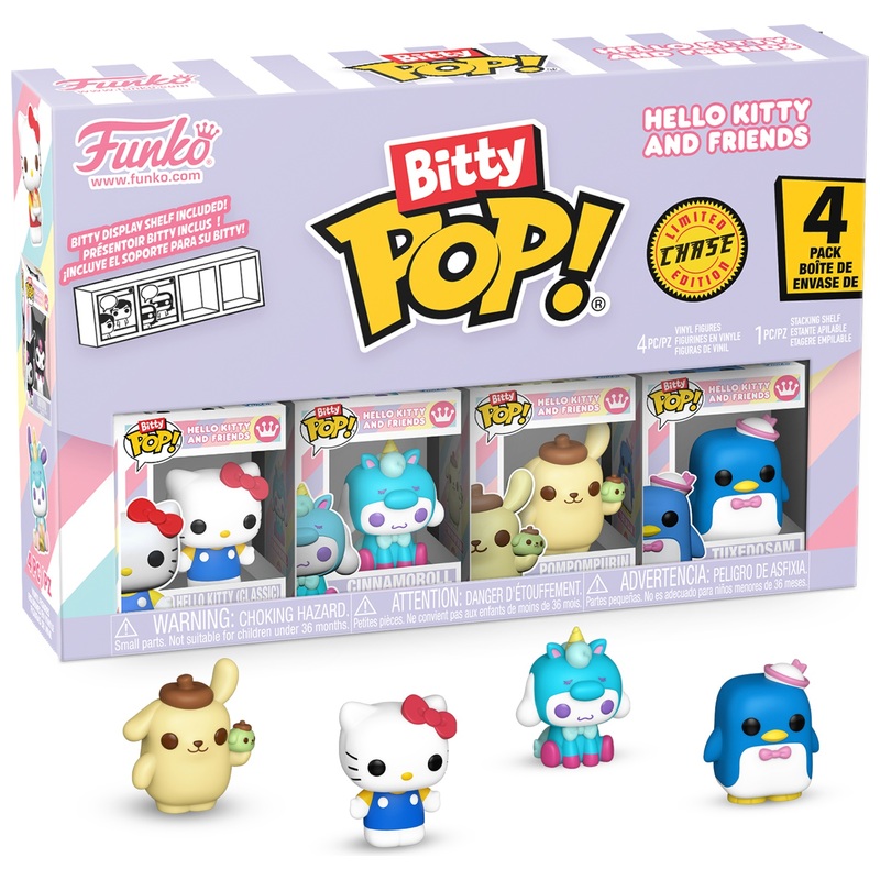 Hello Kitty & Friends - Coffret Cadeau Avec 4 Figurines - Comansi