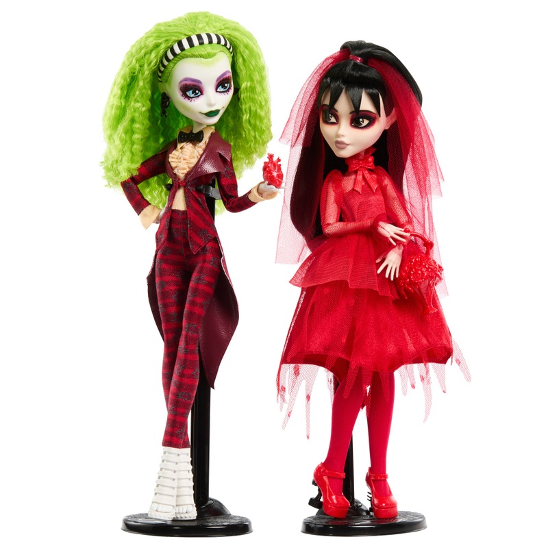 Monster High - Skullector Coffret Poupées Beetlejuice et Lydia Deetz