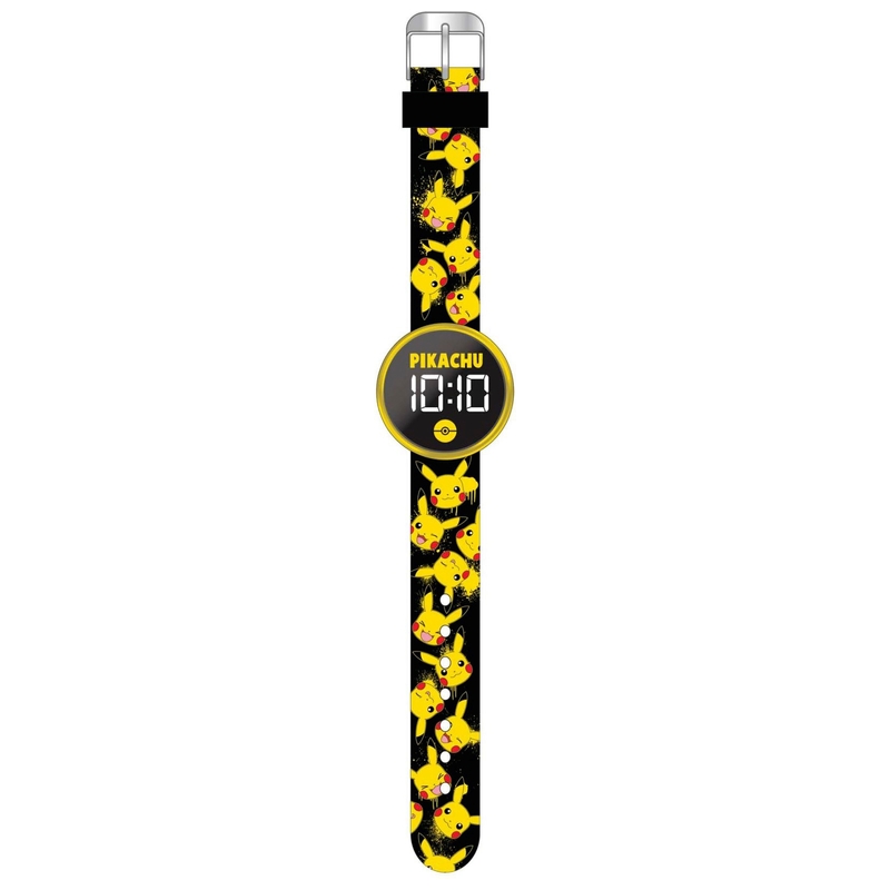 Pokémon - Montre LED Ronde Pikachu