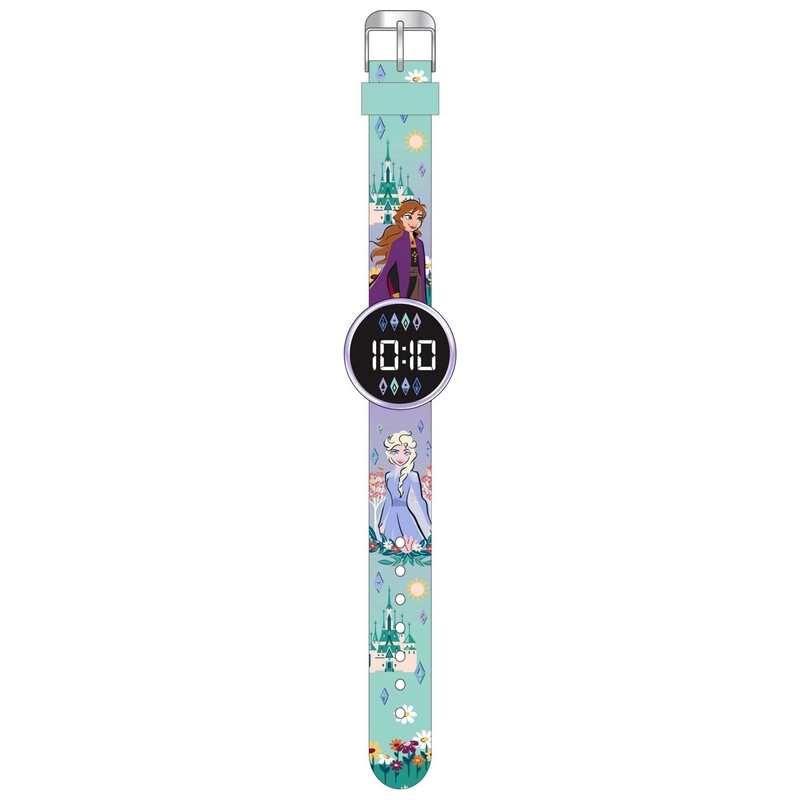 Disney La Reine des Neiges - Montre LED Ronde