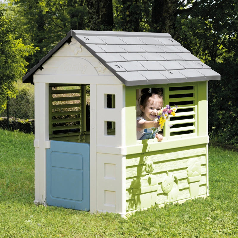 Smoby Life Jolie Play House Side View UK