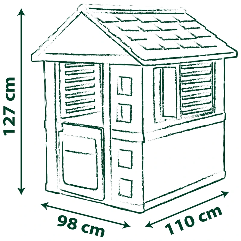 Smoby Life Jolie Play House Detail UK