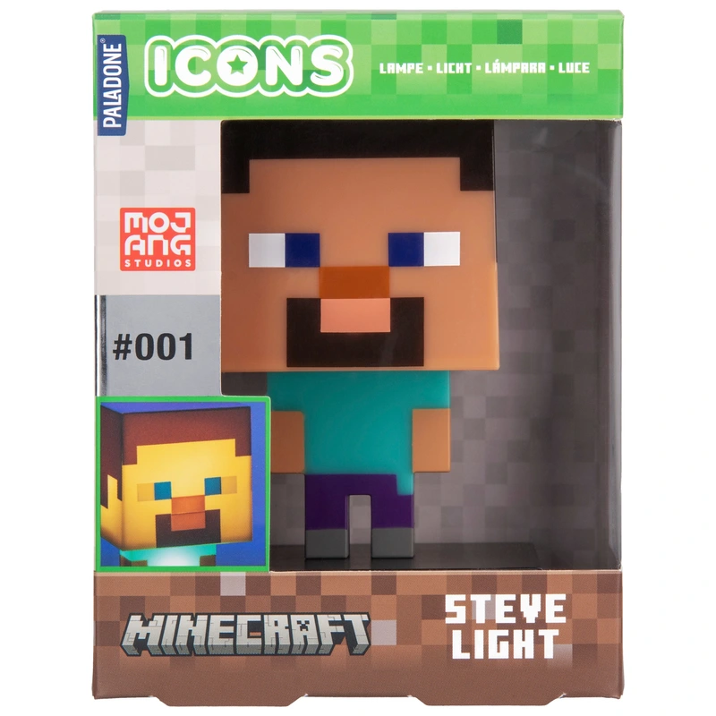 Detailed base of Minecraft Steve Icon Light
