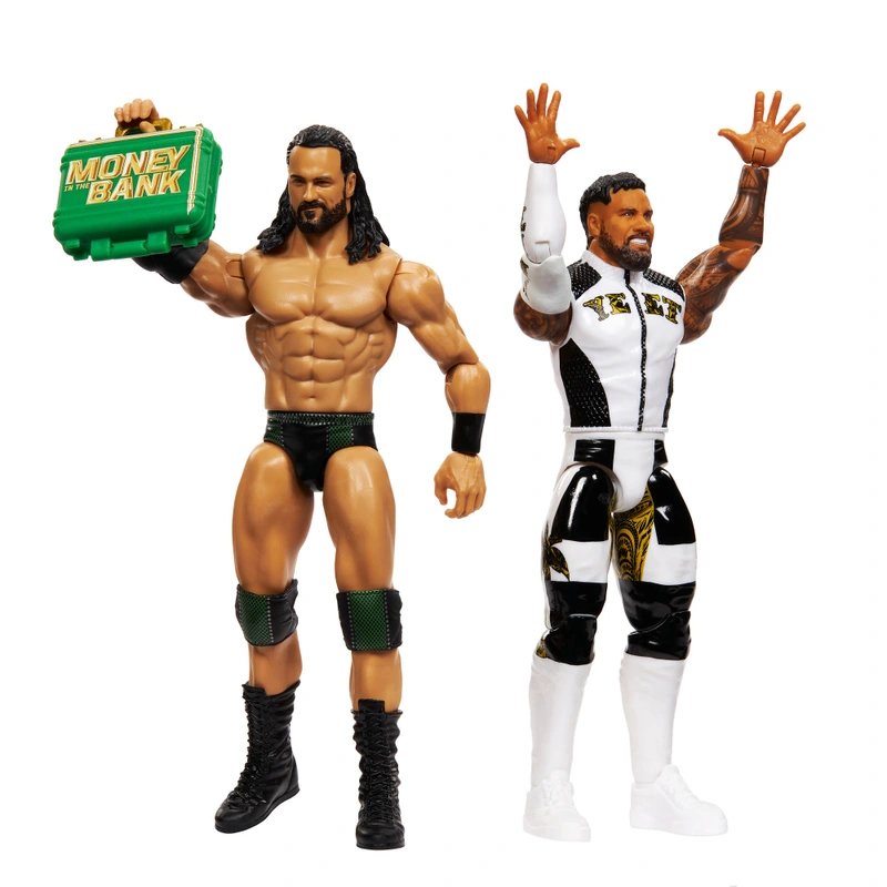 WWE Main Event Showdown Series 23 Action Figures 2 Pack Jey Uso vs Drew McIntyre