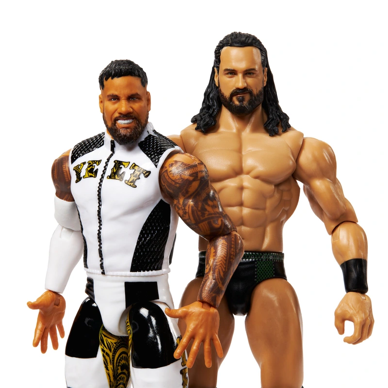WWE Main Event Showdown Series 23 Action Figures 2 Pack Jey Uso vs Drew McIntyre view 3
